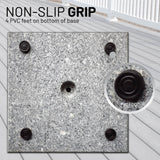 US Weight 35 LB Granite Umbrella Base