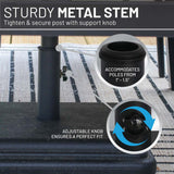 US Weight New 40 Pound Umbrella Base With Stem