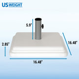 US Weight New 40 Pound Umbrella Base With Stem