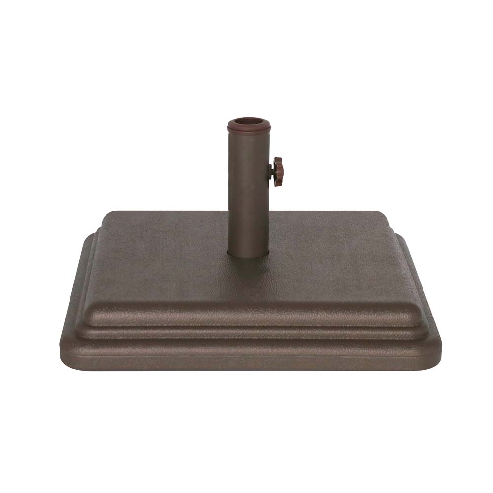 Weight 40 Pound Umbrella Base - Weighted Umbrella Base For Use With Patio