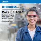 US Weight Made in USA 2" x 500' Plastic Safety Chain With SunShield UV Resistant Technology