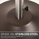 US Weight 80 LB Free Standing Umbrella Base