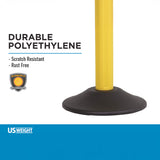 US Weight ChainBoss Stanchion - Black Stanchion - Fillable Base