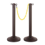 US Weight ChainBoss Stanchion - Black Stanchion - Fillable Base