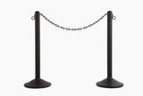 US Weight ChainBoss Stanchion - Black Stanchion - Fillable Base