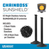 US Weight ChainBoss Yellow Stanchion