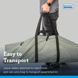 US Weight Ground Stake Accessory Kit (Compatible ONLY with ChainBoss & Sentry Stanchions)