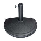 Us Weight Half Round 20 lb Patio Umbrella Base