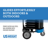 US Weight Rover Cart Kit - Cart and Six Premium Steel Stanchions - Multiple Options Available