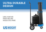 US Weight Rover Cart Kit - Cart and Six Sentry Plau Stanchions - Multiple Options Available