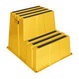US Weight Yellow Safety Steps – Lightweight & Durable Anti-Slip Step Stools with High Visibility for Home, Office, and Industrial Use