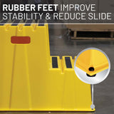 US Weight Yellow Safety Steps – Lightweight & Durable Anti-Slip Step Stools with High Visibility for Home, Office, and Industrial Use