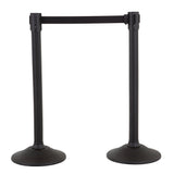US Weight Sentry Stanchions with 6.5-Foot Retractable Belt - Quick, No-Tool Setup Crowd Control System - Multiple Options