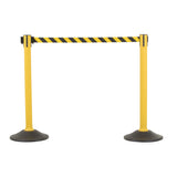 US Weight Sentry Stanchion with 6.5-Foot Retractable Belt - Multiple Belt Colors Available