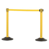 US Weight Sentry Stanchion with 6.5-Foot Retractable Belt - Multiple Belt Colors Available