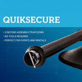 US Weight Sentry QuikSecure Stanchions