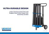 Rover Stanchion Cart Compatible with Any US Weight Stanchion