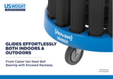 Rover Stanchion Cart Compatible with Any US Weight Stanchion