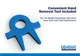 Rover Stanchion Cart Compatible with Any US Weight Stanchion