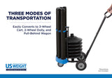 Rover Stanchion Cart Compatible with Any US Weight Stanchion