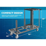 US Weight Statesman Stanchion Cart