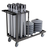 US Weight Statesman Stanchion Cart