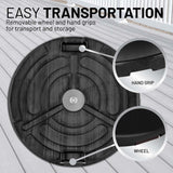 US Weight 120LB Capacity Fillable Free Standing Umbrella Base