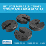 US Weight Tailgater Canopy Weight Set