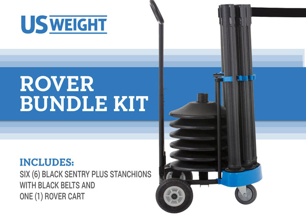 Maximizing Efficiency with the US Weight Stanchion Rover Cart Bundle