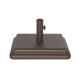 US Weight 40 Pound Umbrella Base With Stem, Bronze photo 1