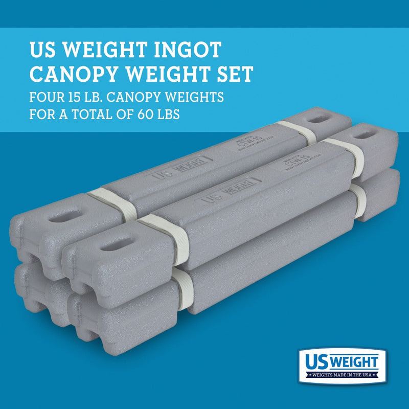 Ingot Canopy Weights 60lb Set US Weight
