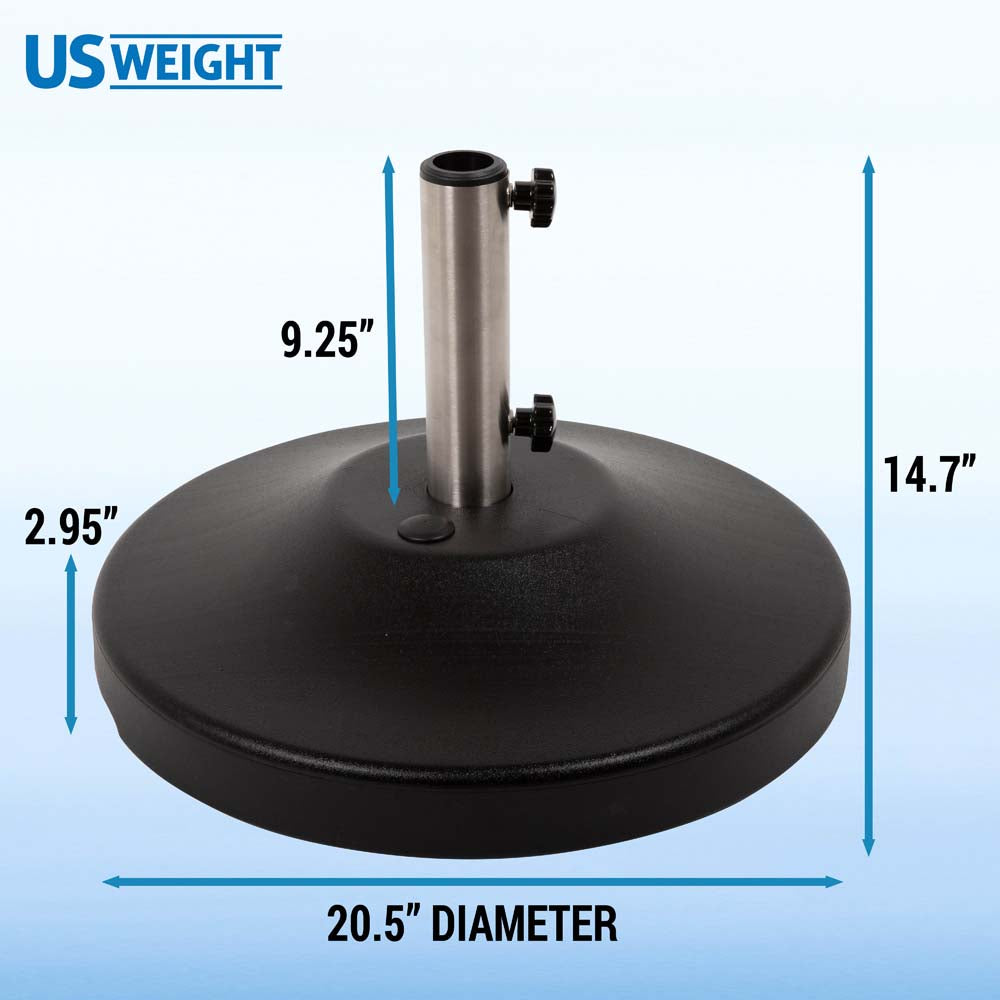 US Weight 80 LB Free Standing Umbrella Base