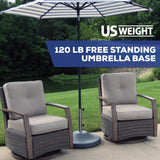 US Weight Fillable Commercial Free Standing Umbrella Base
