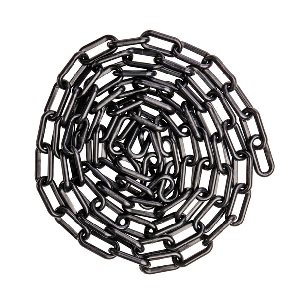 US Weight Made in USA 1.5" x 25' Plastic Safety Chain With SunShield UV Resistant Technology
