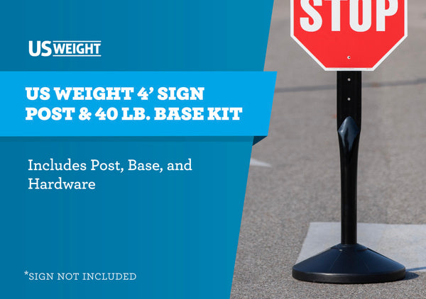 US Weight Parking Sign Kit