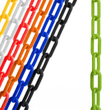 US Weight Made in USA 2" x 500' Plastic Safety Chain With SunShield UV Resistant Technology