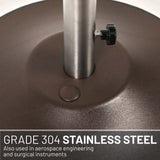 US Weight 80 LB Free Standing Umbrella Base