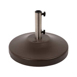 US Weight 80-Pound Heavy Duty Pre-filled Freestanding Patio Table Weighted Umbrella Base Stand