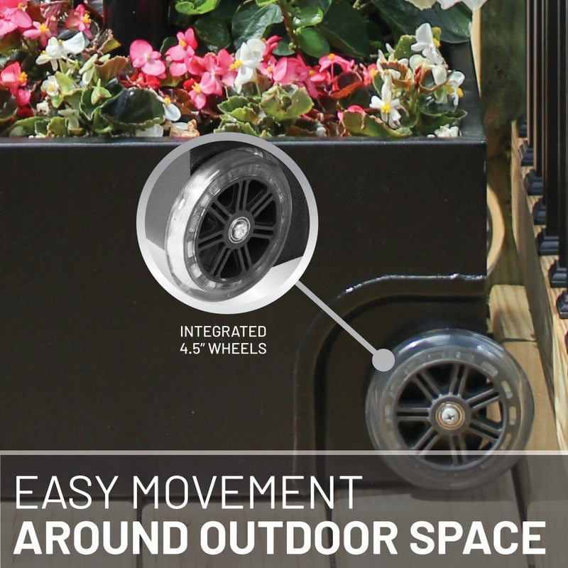 US Weight Decorative Umbrella Base Planter Box