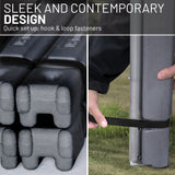 US Weight Ingot Heavy Duty Canopy Weights 4-Pack Set for Pop-Up Tents