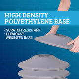 US Weight Premium Silver Steel Stanchions with 7.5' Belt - Multiple Color Options