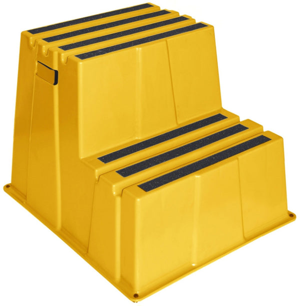 US Weight Yellow Safety Steps – Lightweight & Durable Anti-Slip Step Stools with High Visibility for Home, Office, and Industrial Use
