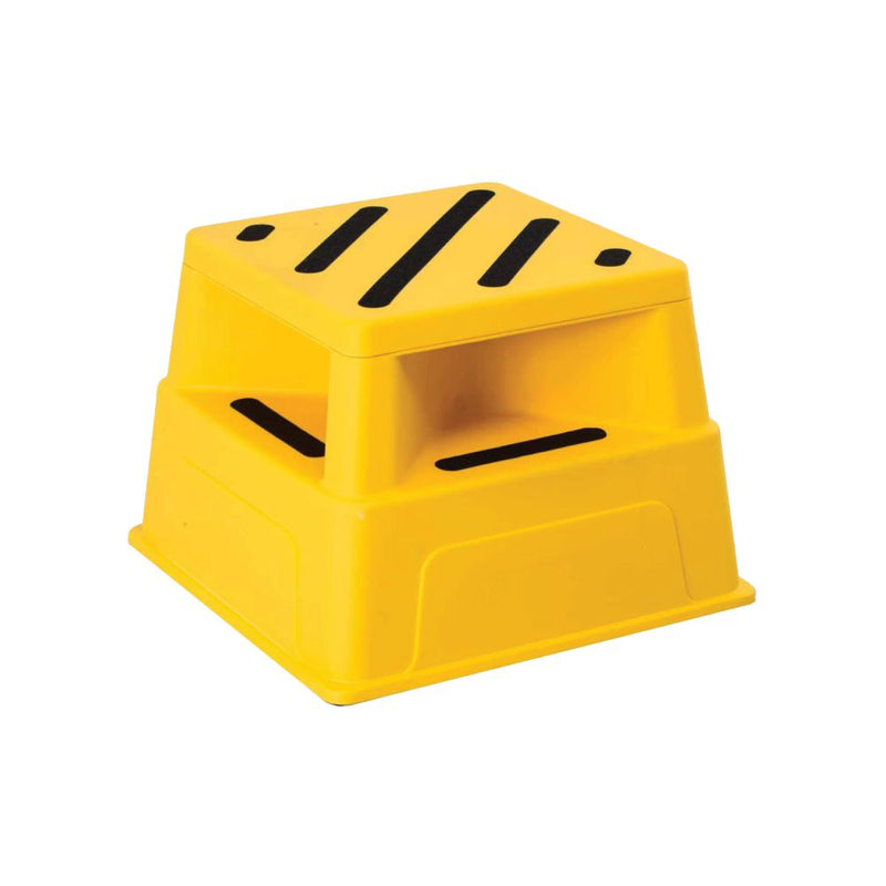 US Weight 2-Step Square Yellow Safety Step