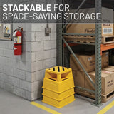 US Weight 2-Step Square Yellow Safety Step