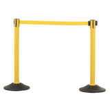 US Weight Sentry Stanchion with 6.5-Foot Retractable Belt - Multiple Belt Colors Available