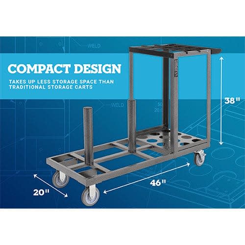 US Weight Statesman Stanchion Cart