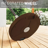 US Weight 120-Pound Heavy Duty Fillable Freestanding Weighted Umbrella Base Stand