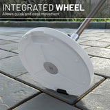 US Weight 120-Pound Heavy Duty Fillable Freestanding Weighted Umbrella Base Stand