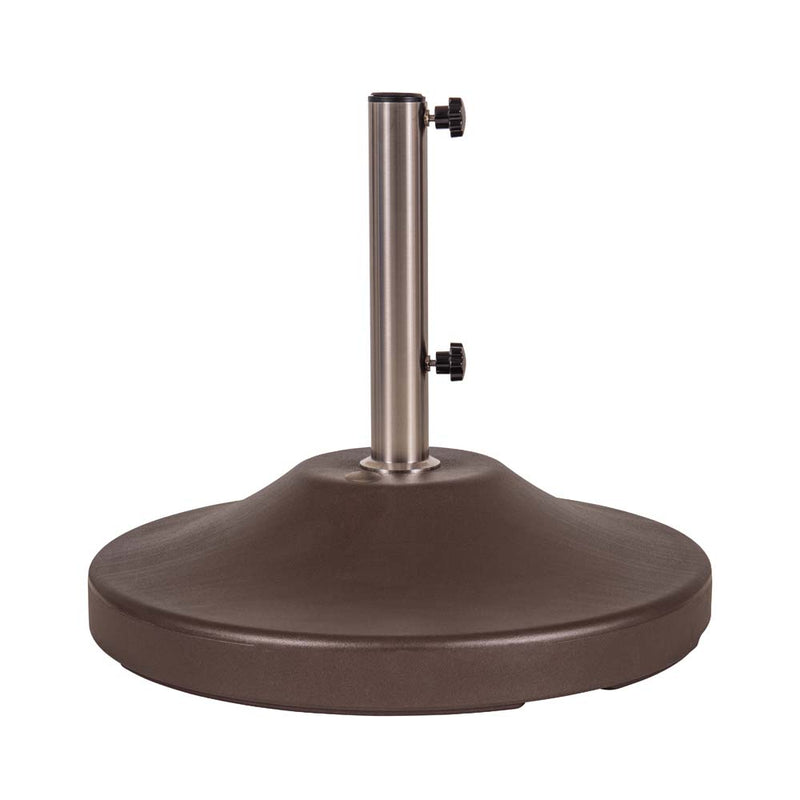 US Weight 120LB Capacity Fillable Free Standing Umbrella Base Beige