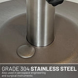 US Weight 50-Pound Durable Concrete Pre-filled Patio Table Weighted Umbrella Base Stand